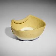 Ceramic bowl by Jb Blunk, c. 1975, glazed stoneware, sold Nov 2023
