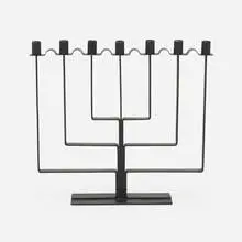 J. Robert Swanson, Candelabrum, c. 1947, enameled steel