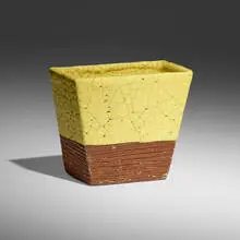 Wilmer James, Vase, c. 1945, glazed stoneware