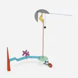 Peter Shire, Untitled, 1984, enameled steel, aluminum