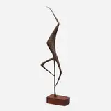Jack Boyd, Untitled, c. 1965, bronze, wood