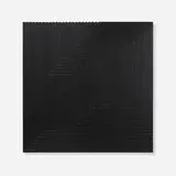 Craig Ellwood, For Josef - Black #1, 1979-80, painted Masonite and plywood