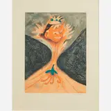 Untitled (From Aztlan by Rufino Tamayo, Mexico, sold Nov 2017