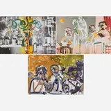 Romare Bearden, Three works from Jazz Series