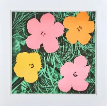Flowers by Andy Warhol, sold Nov 2017