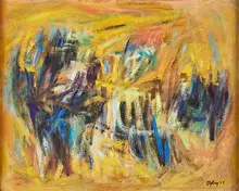 Summer Storm by Leonard Nelson, sold Nov 2017