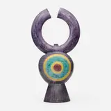 Takao Tomono, Untitled (vessel), c. 1965, glazed earthenware