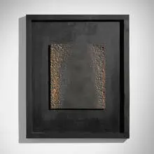 Pierre Sabatier, Elevation, c. 1980, oxidized steel