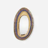 Les Argonautes, Wall mirror, c. 1960, glazed earthenware, mirror