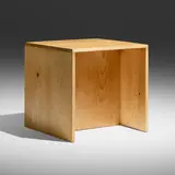 Donald Judd, Center Divider Plywood Stool 95-2, 1992 / 2001, pine