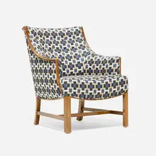 Frits Henningsen, Armchair, c. 1935, upholstery, mahogany