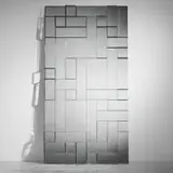 Piergiorgio Robino and Stefania Fersini, Primitive Mirror 01, 2015, mirrored glass, epoxy resin