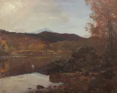 Alexander Brownlie Docharty, Autumn by the Loch