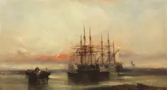 William MacAlpine, Shipping at sunset