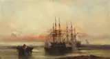 William MacAlpine, Shipping at sunset