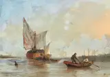 Thomas Sewell Robins, The hay barge