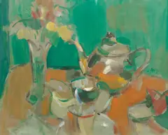 Gordon Bryce Rsa Rsw, Tea Time