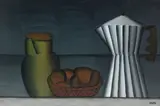 Rsa Rsw Rgi Jack Knox, Still life with Coffee Pot, Croissants and Jug