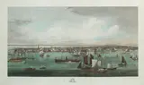 John William Hill, New York (circa 1855), modern reproduction of an engraving by Mottram, hand coloured 97 x 147.5cm (38 3/16 x 58 1/16in)