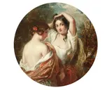 Ra William Etty, The bathers, oil on canvas