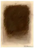 Arnulf Rainer, Übermalung, 1961, Farbkreide und Rötel über Kaltnadel