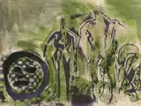 Markus Oehlen, Ohne Titel, 1981, Acryl auf Leinwand