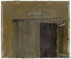 Video by Norbert Schwontkowski, 2001, Öl auf Leinwand, sold Dec 2017