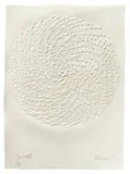 Spirale by Günther Uecker, 2009, Prägedruck auf festem Velin, sold Jun 2017