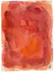 Ohne Titel by Gotthard Graubner, 1989, Aquarell auf Papier, sold Jun 2017