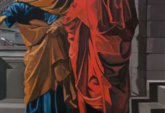 Axel Kasseböhmer, Stoff II, 1982, Öl auf Leinwand