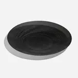 Bowl by Esther and Gross Wood, 1952, perforated and enameled steel, sold Nov 2023
