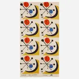 Alexander Calder, Calder #1 textile, model 1-145, 1949, screenprint on fabric