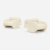 Vladimir Kagan, Chairs, pair
