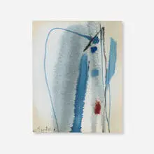 Waichi Tsutaka, Untitled, oil on canvas board
