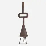 Giorgio Belloli, Fireplace, 1951-52, iron, steel, stone