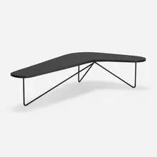 Luther Conover, Boomerang cocktail table, c. 1951, laminate, iron