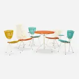 Arthur Umanoff, Patio furniture, set of six
