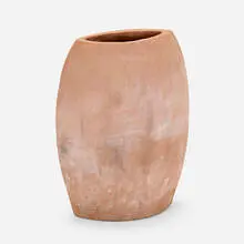 Tall planter by Modern, terracotta, sold Nov 2023