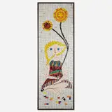 Evelyn Ackerman, Balloons mosaic, c. 1958, mosaic glass tiles laid to Masonite in artist-made frame