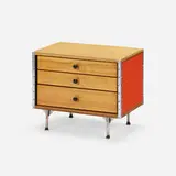 ESU 150-C by Charles and Ray Eames, 1952, birch, steel, plywood, sold Nov 2023