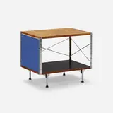 ESU 150-C by Charles and Ray Eames, 1950, birch plywood, lacquered Masonite, laminated plywood, chrome-plated steel, rubber, sold Nov 2023