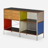 ESU 210-C by Charles and Ray Eames, 1950, birch, steel, laminate, plywood, sold Nov 2023