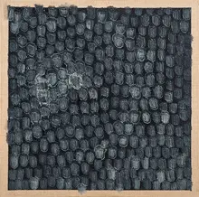 Untitled by Jacqueline Humphries, sold Nov 2017