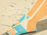 Alex Katz, Beach Sandals