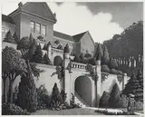 Chris Van Allsburg, Untitled drawing from The Garden of Abdul Gasazi