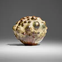 Axel Salto, Sprouting vase, 1944, glazed stoneware