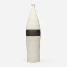 Bruno Gambone, Tall vase, glazed stoneware