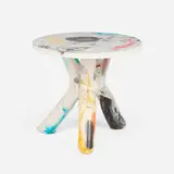 Misha Kahn, Heyerdahl table, 2014, concrete, pigment