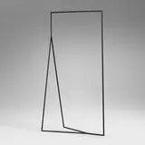 Oki Sato, 6500mm hanger rack from the Thin Black Lines series