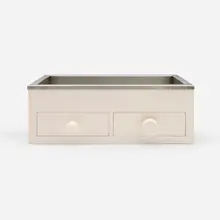 Roy McMakin, Breadbox, lacquered maple, stainless steel